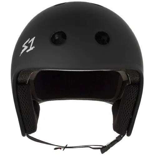 S-One Helmet Retro Lifer Black Matte 1