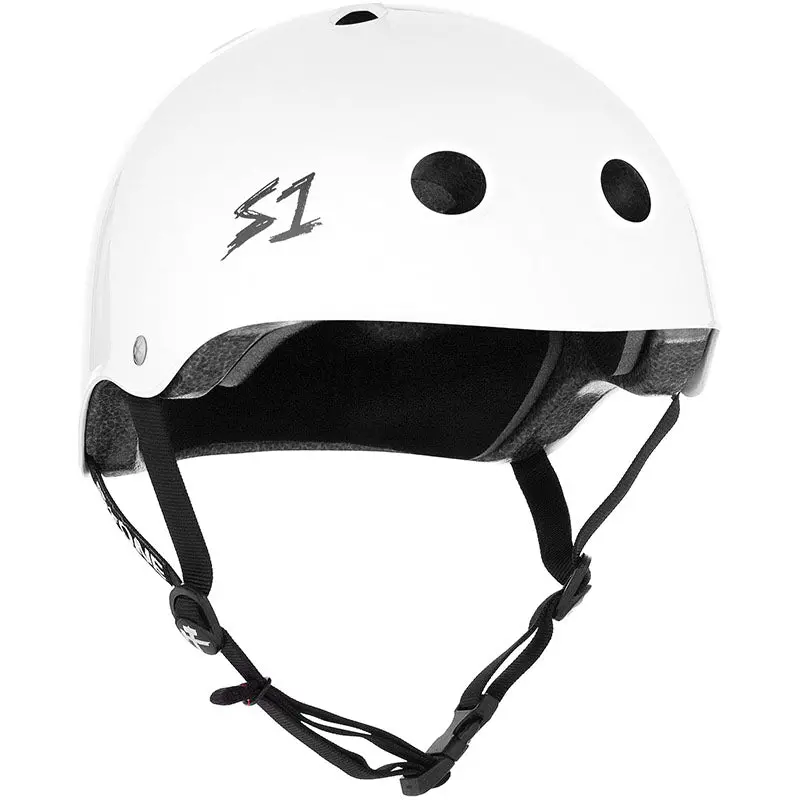 S1 Helmet Co. Lifer Gloss White Helmets 1