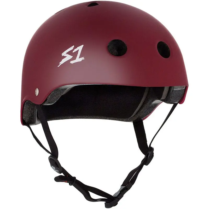S1 Helmet Co. Lifer Maroon Matte Helmets 1