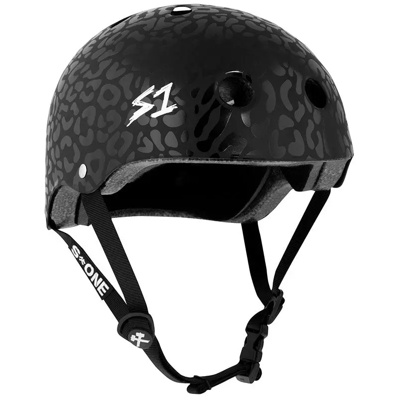 S1 Lifer Helmet - Black Leopard Matte - Hosoi Collab 1