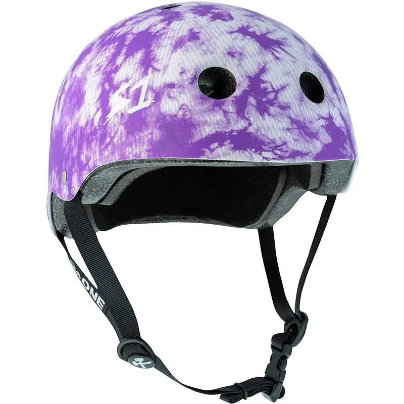 S1 Lifer Helmet - Purple Tie-Dye Matte 1