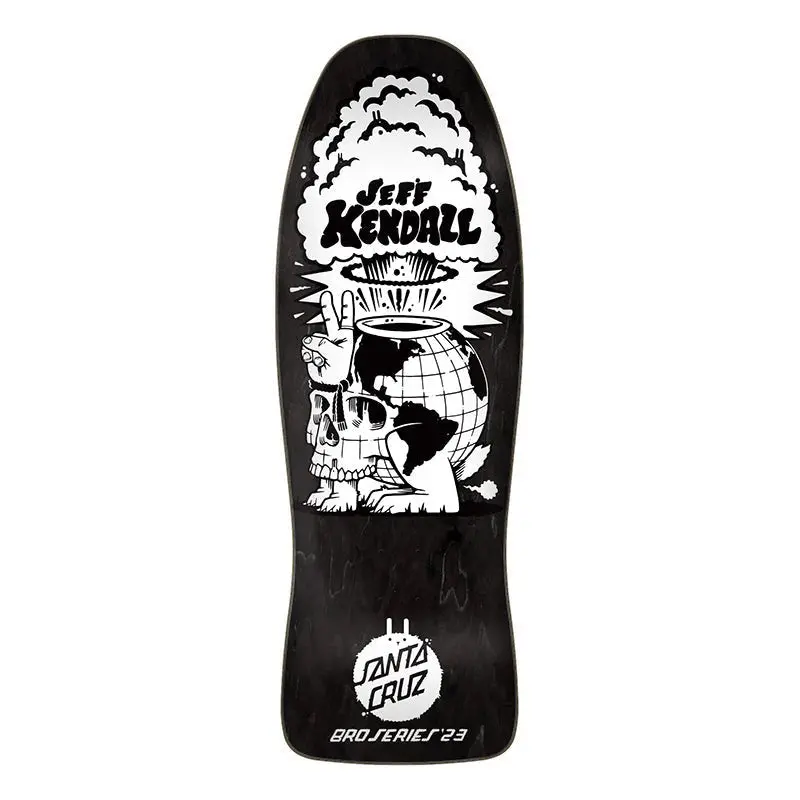 Santa Cruz  10.0" X 29.7" Kendall Friend Of The World Reissue Skateboard Deck 1