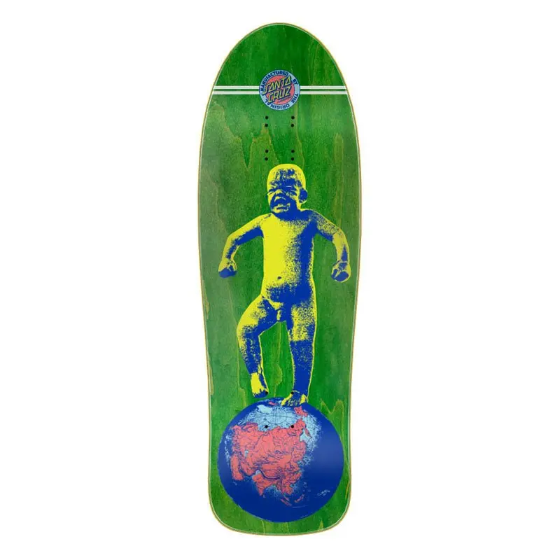 Santa Cruz 10.09" X 31.97" Salba Baby Stomper Reissue Skateboard Deck 1