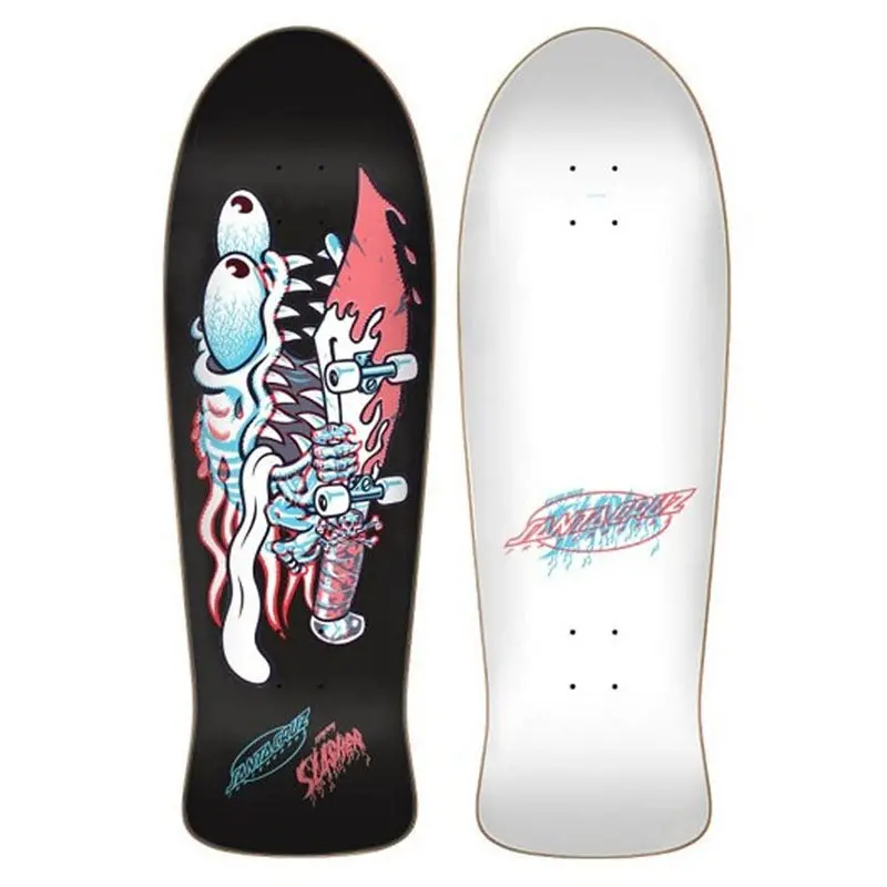 Santa Cruz 10.1" X 31.13" Meek Slasher Decoder Reissue Skateboard Deck 1