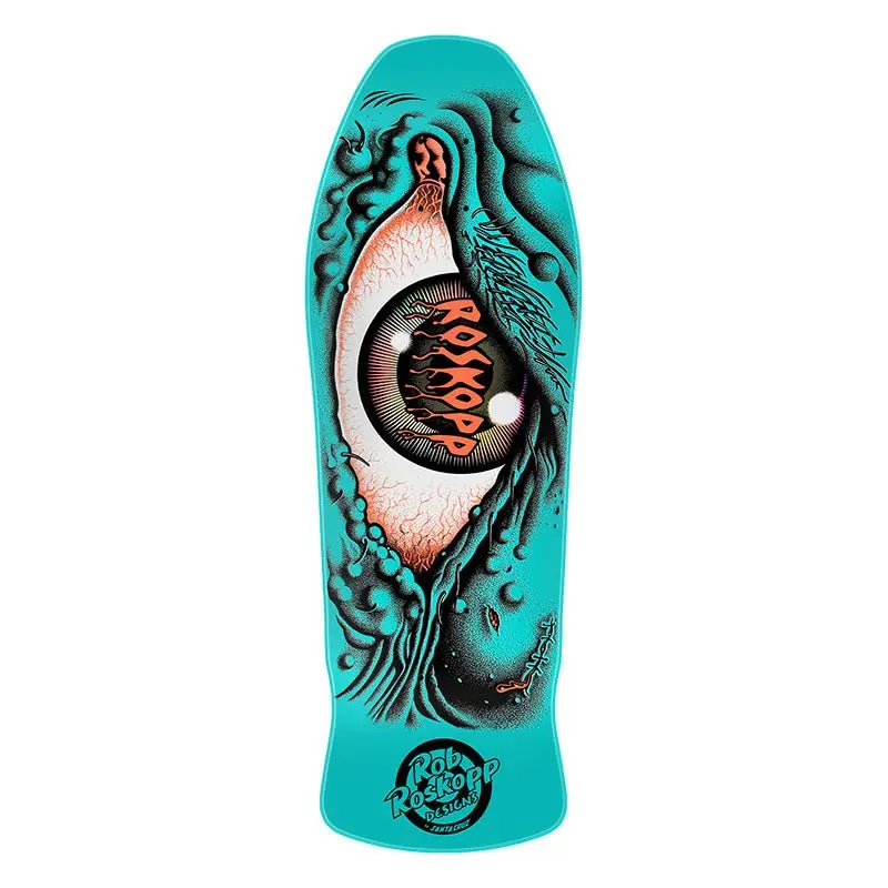 Santa Cruz 10.12" X 30.24" Roskopp Eye Reissue Skateboard Deck 1