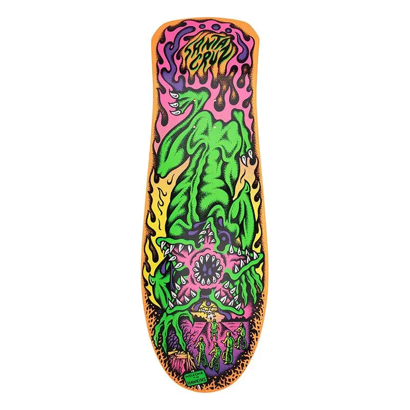 Santa Cruz 10.3" X 31.1"  Stranger Things Salba Demogorgon Skateboard Deck 1