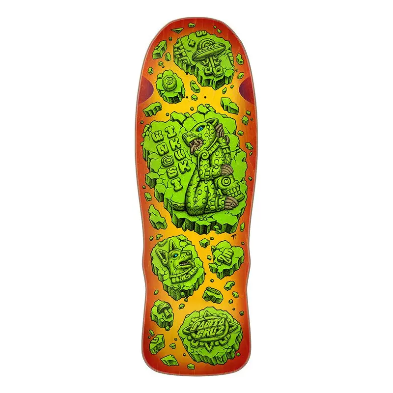 Santa Cruz 10.35" X 30.54" Winkowski Jaguar Shaped Skateboard Deck 1