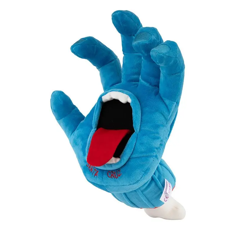 Santa Cruz 13" Blue Screaming Hand Plushie 1