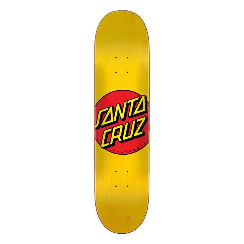 Santa Cruz 7.75" X 31.61" Classic Dot Skateboard Deck 1