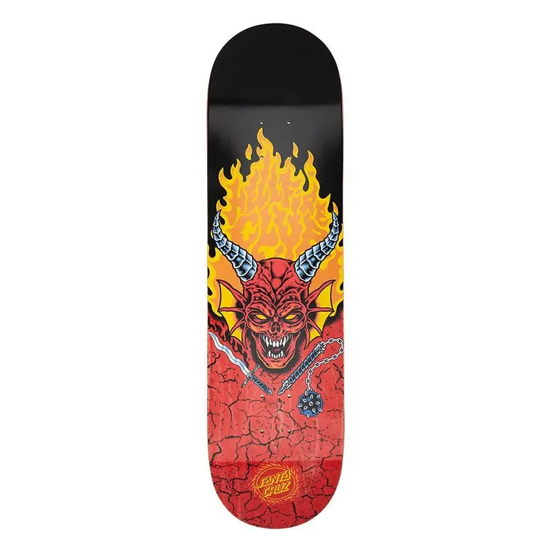 Santa Cruz 8.25" X 31.8" Stranger Things Hellfire Club Skateboard Deck 1