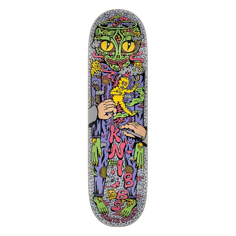 Santa Cruz 8.50" X 31.60" Knibbs Reptilian Pro Skateboard Deck 1