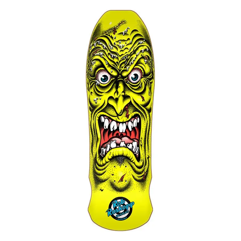 Santa Cruz 9.5" X 31" Roskopp Face Reissue Skateboard Deck 1