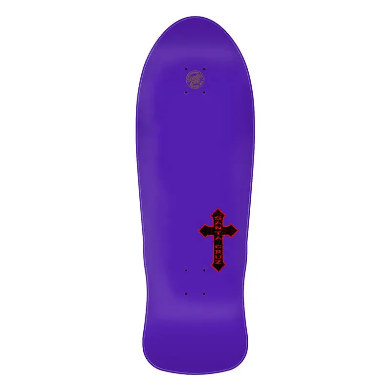 Santa Cruz 9.85" X 30" Obrien Purgatory Reissue Skateboard Deck 2
