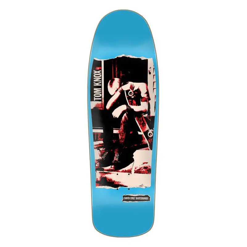 Santa Cruz 9.89" X 31.75" Knox Punk Reissue Skateboard Deck 1