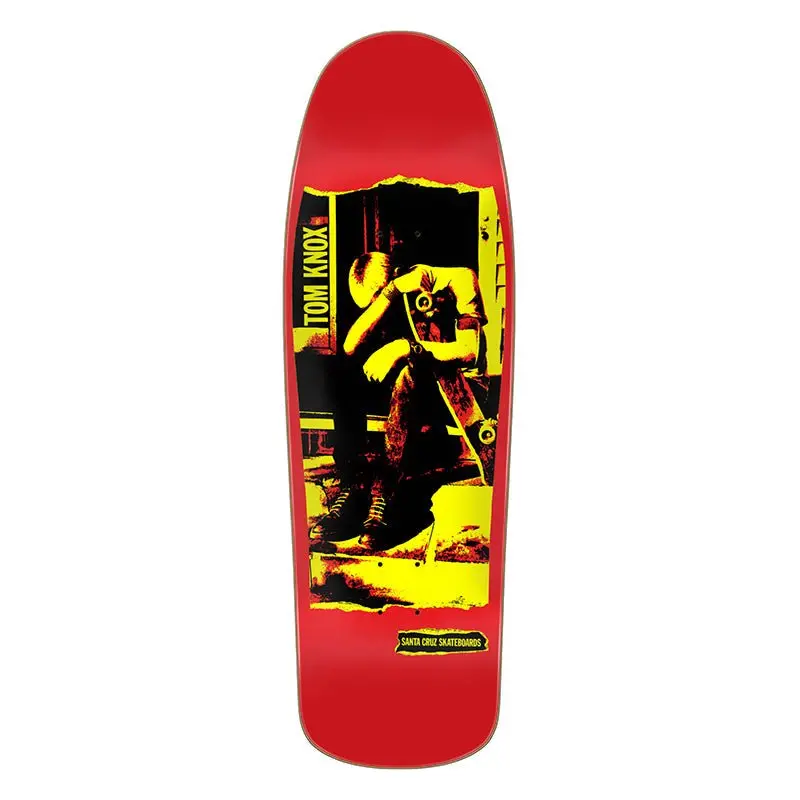 Santa Cruz 9.89" X 31.75" Knox Punk Reissue Skateboard Deck 1