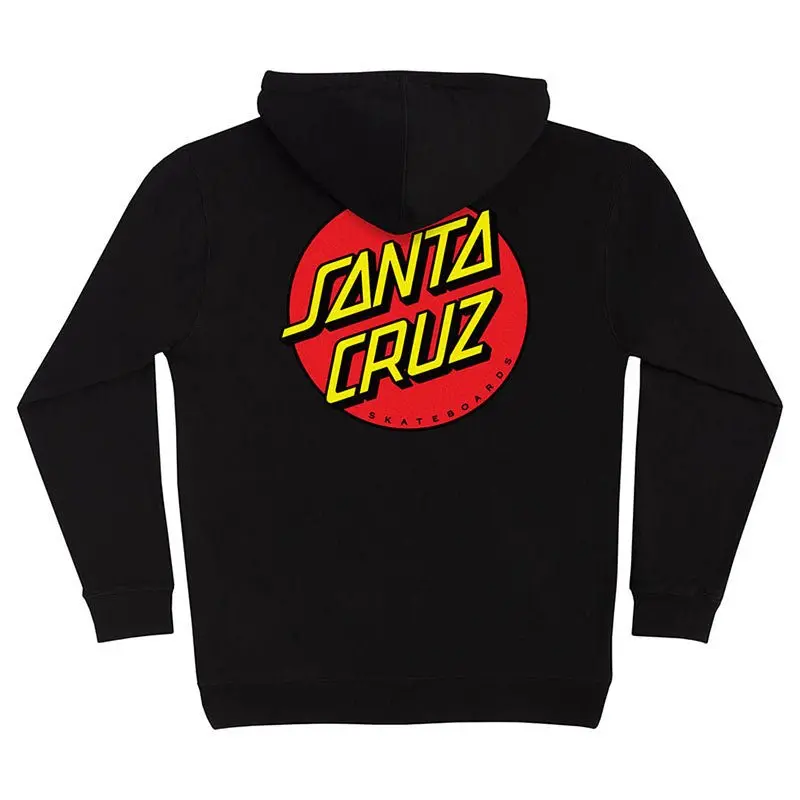 Santa Cruz Classic Dot P/O Hooded Heavyweight Mens Sweatshirt 1