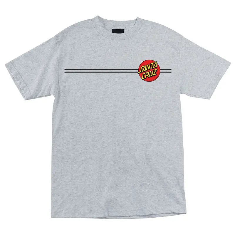 Santa Cruz Classic Dot Short Sleeve  Heavyweight Mens T-Shirts 1