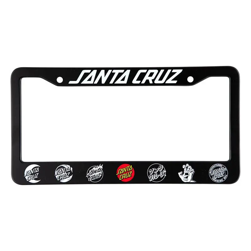Santa Cruz Logo Classic License Plate Frame 1