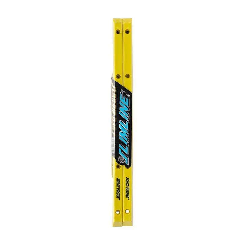 Santa Cruz (Neon Yellow) Slimline Skateboard Rails 2Pk 1
