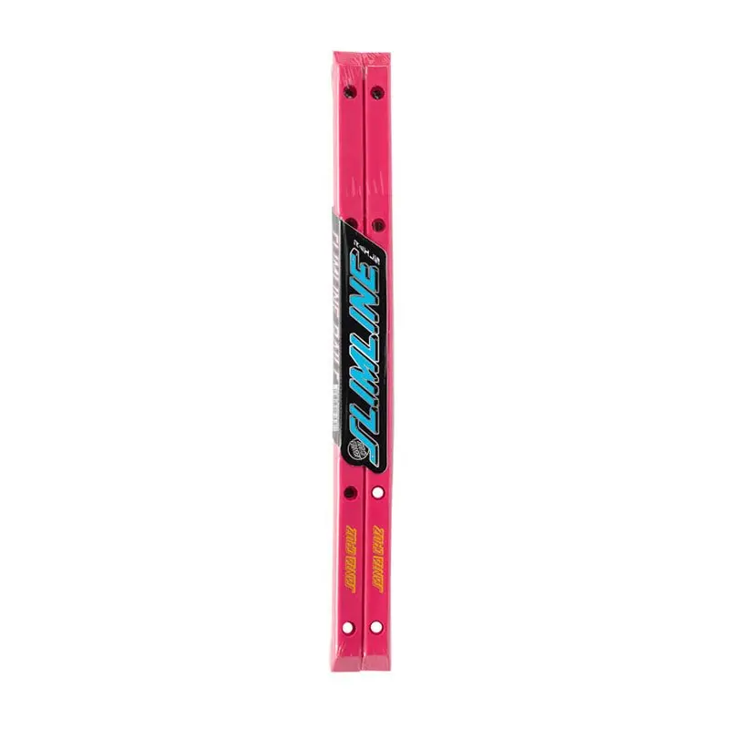 Santa Cruz (Pink) Slimline Skateboard Rails 2Pk 1