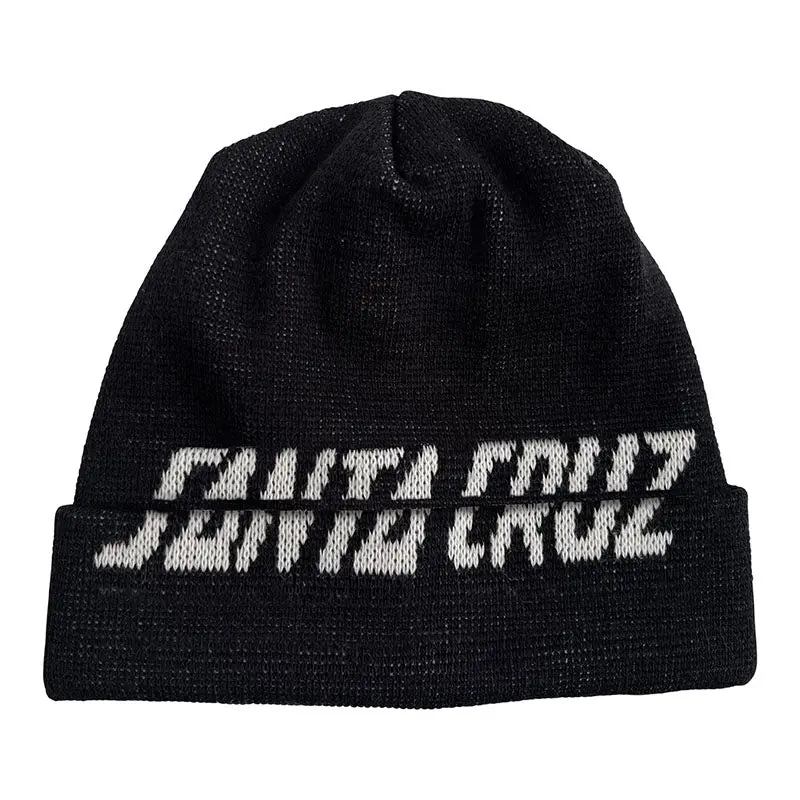 Santa Cruz Skateboards Split Strip Beanie Long Shoreman Beanie 1