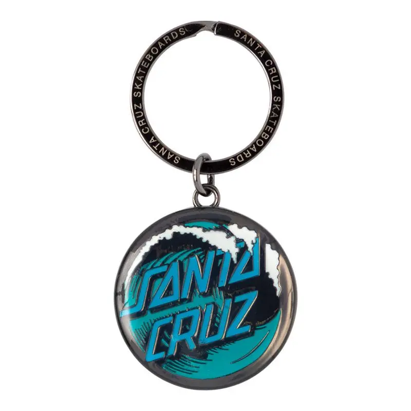 Santa Cruz Wave Dot Key Chain 1