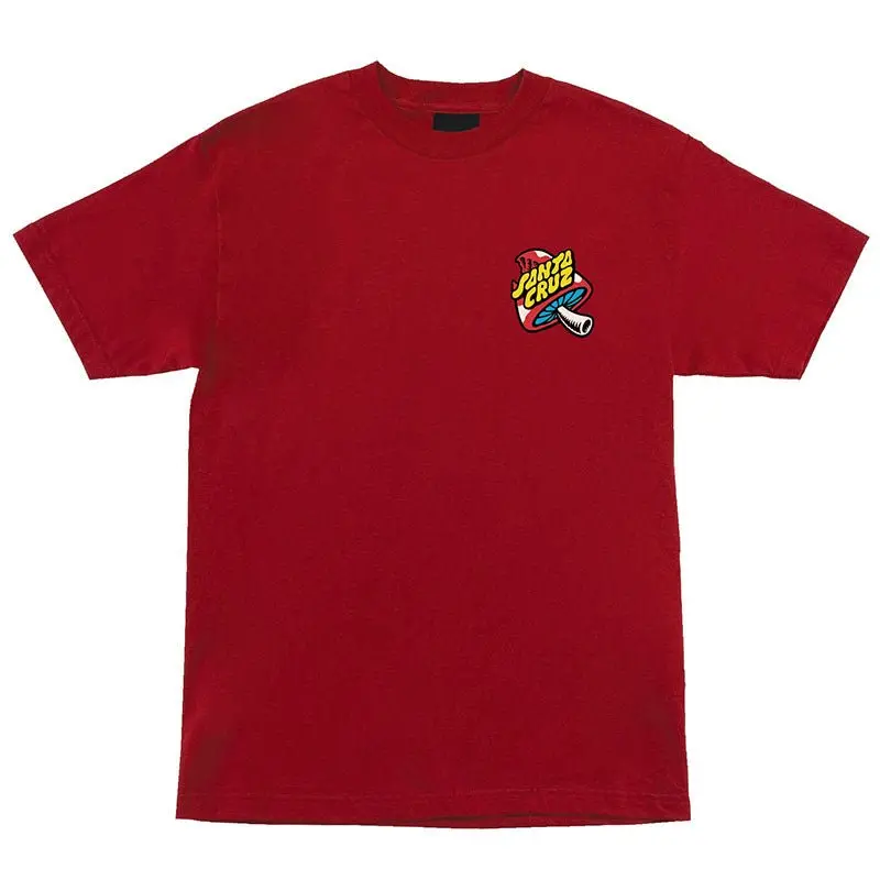 Santa Cruz Winkowski 8Ballr Comic Short Sleeve Cardinal Heavyweight Mens T-Shirts 2