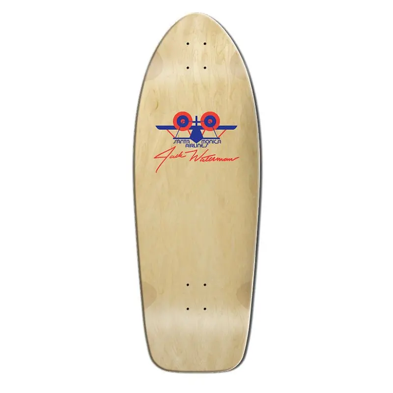 Santa Monica Airlines 11" X 31.5" Jack Watermelon (Sma) Skateboard Deck 1