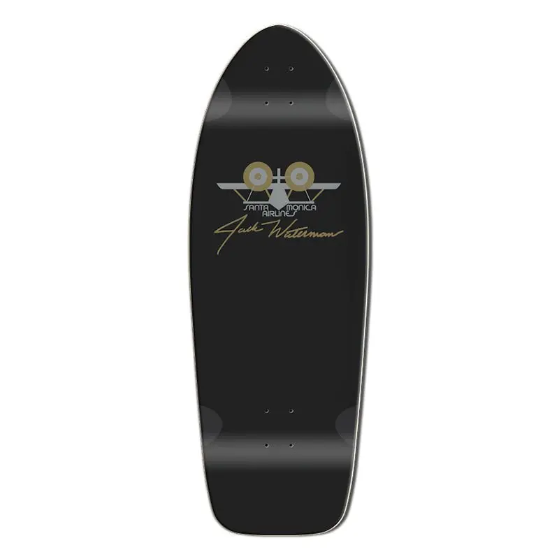 Santa Monica Airlines 11" X 31.5" (Sma) Waterman Limited Signed & Numbered Skateboard Deck 1