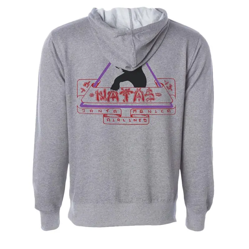 Santa Monica Airlines (Sma) Natas Grey Heather Hoodies 1