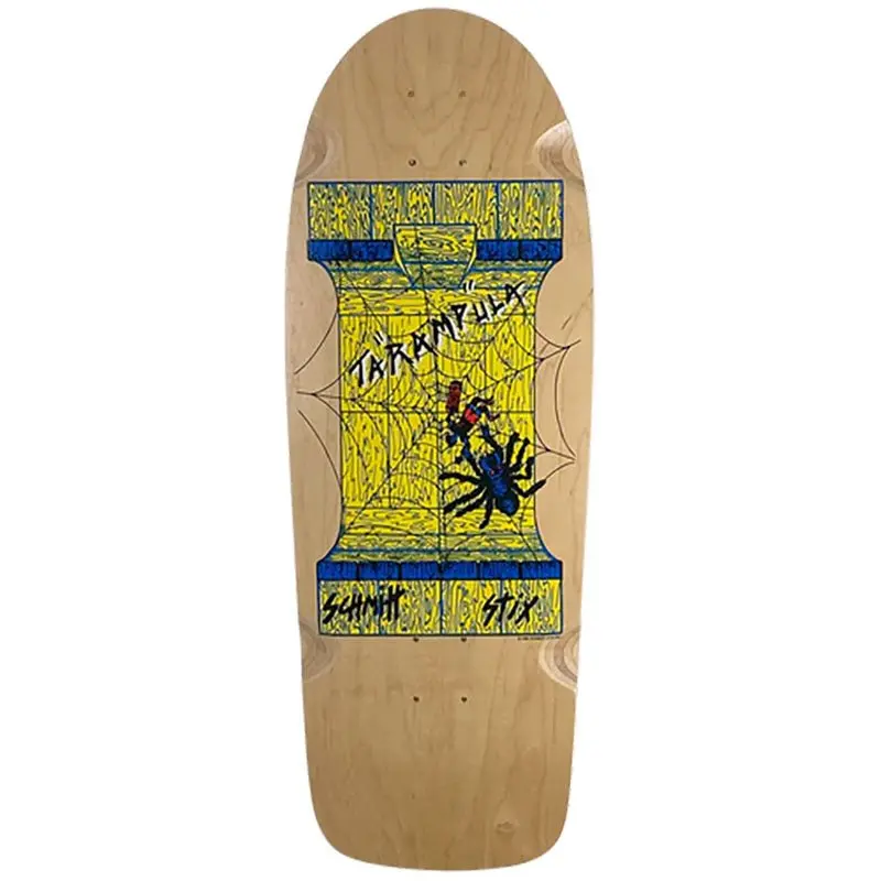 Schmitt Stix 10" X 29.5" Tarampula Re-Issue Natural Skateboard Deck 1