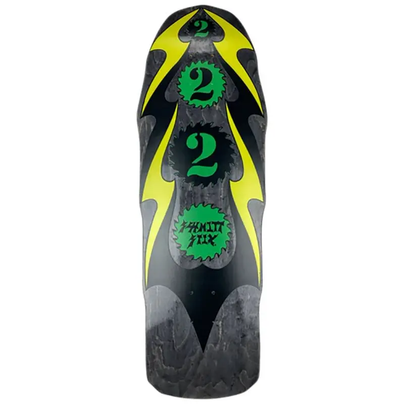 Schmitt Stix 10" X 31.75" Ripsaw 2 Black Stain Skateboard Deck 1