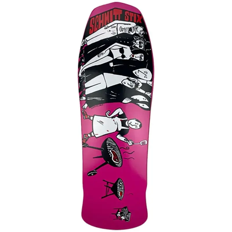 Schmitt Stix 10.125" X 30.625" Joe Lopes Bbq Love Limited Color Way Skateboard Deck 1