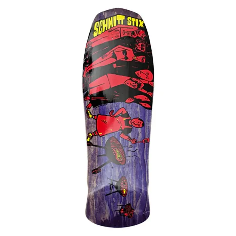 Schmitt Stix 10.125" X 31" Joe Lopes Bbq Modern Concave (Purple Stain) Skateboard Deck 1