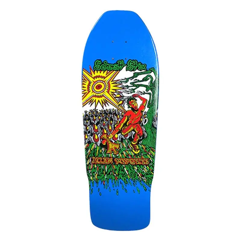 Schmitt Stix 9.875" X 31" Allen Midgette Flower Picker Re-Issue (Blue Dip) Skateboard Deck 1