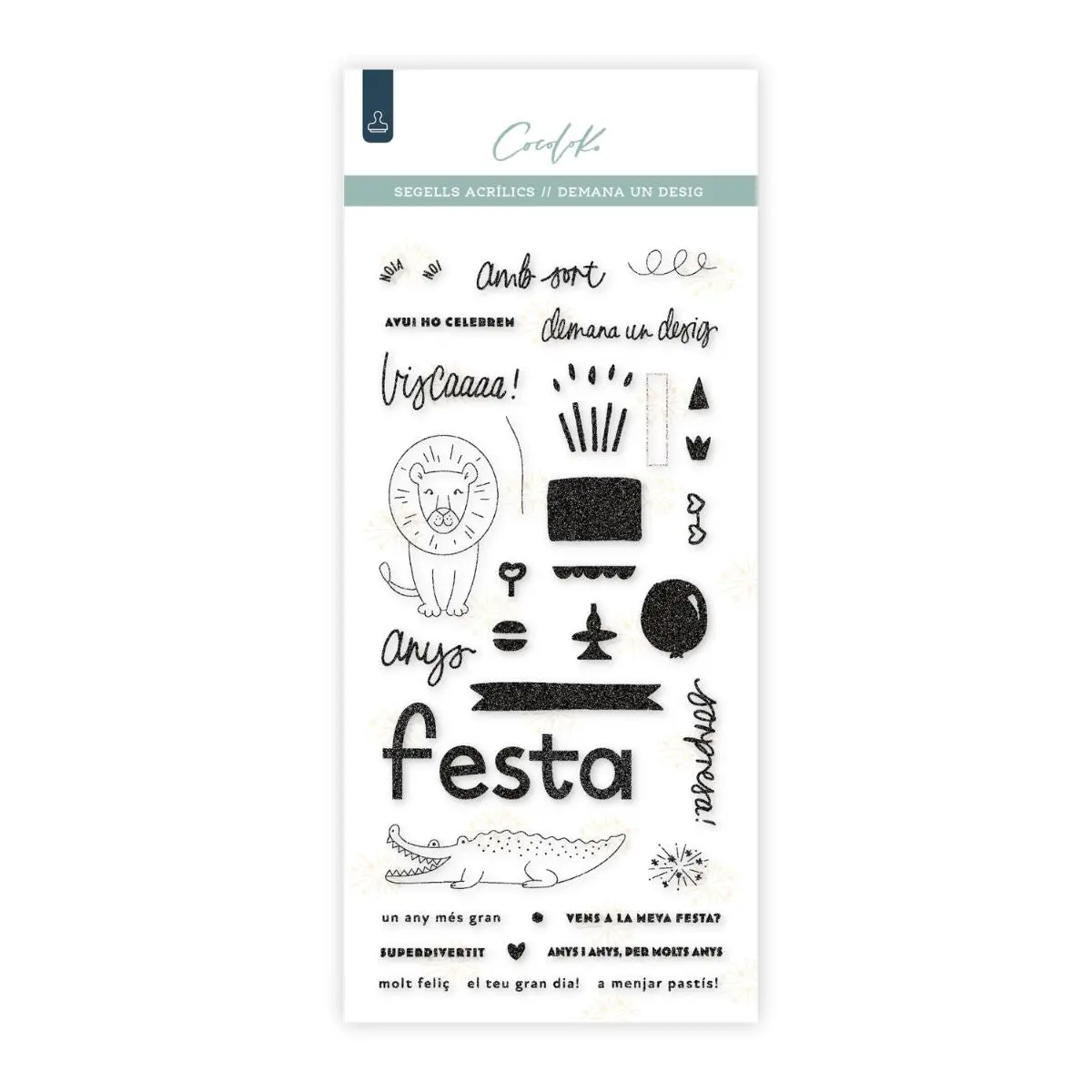 Sellos De Scrapbooking Demana Un Desig - Català 1