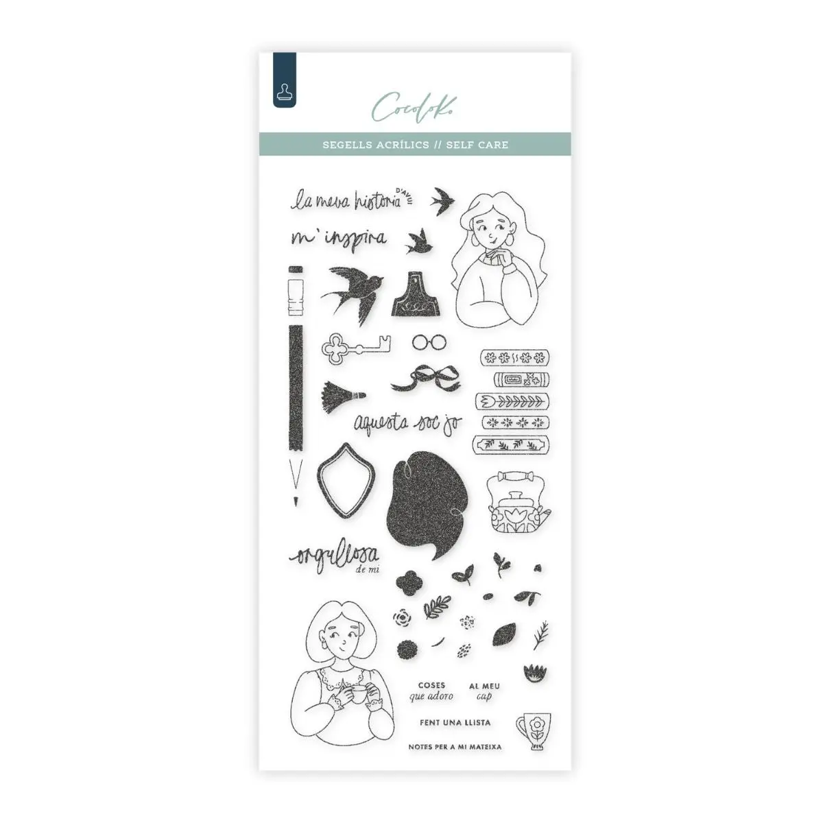 Sellos De Scrapbooking Self·Care - Català 1
