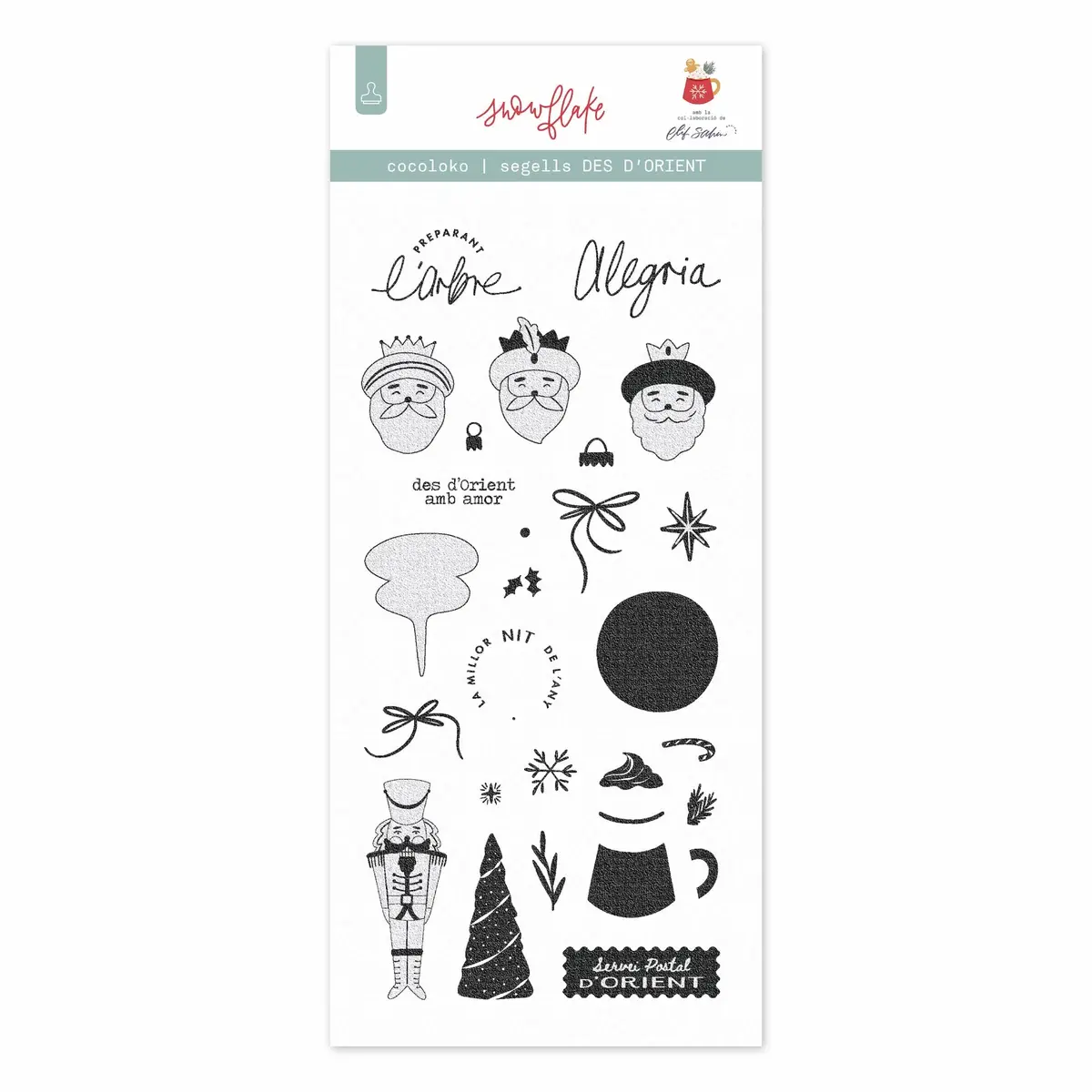 Sellos De Scrapbooking 10X21cm Des D'orient - Català 1
