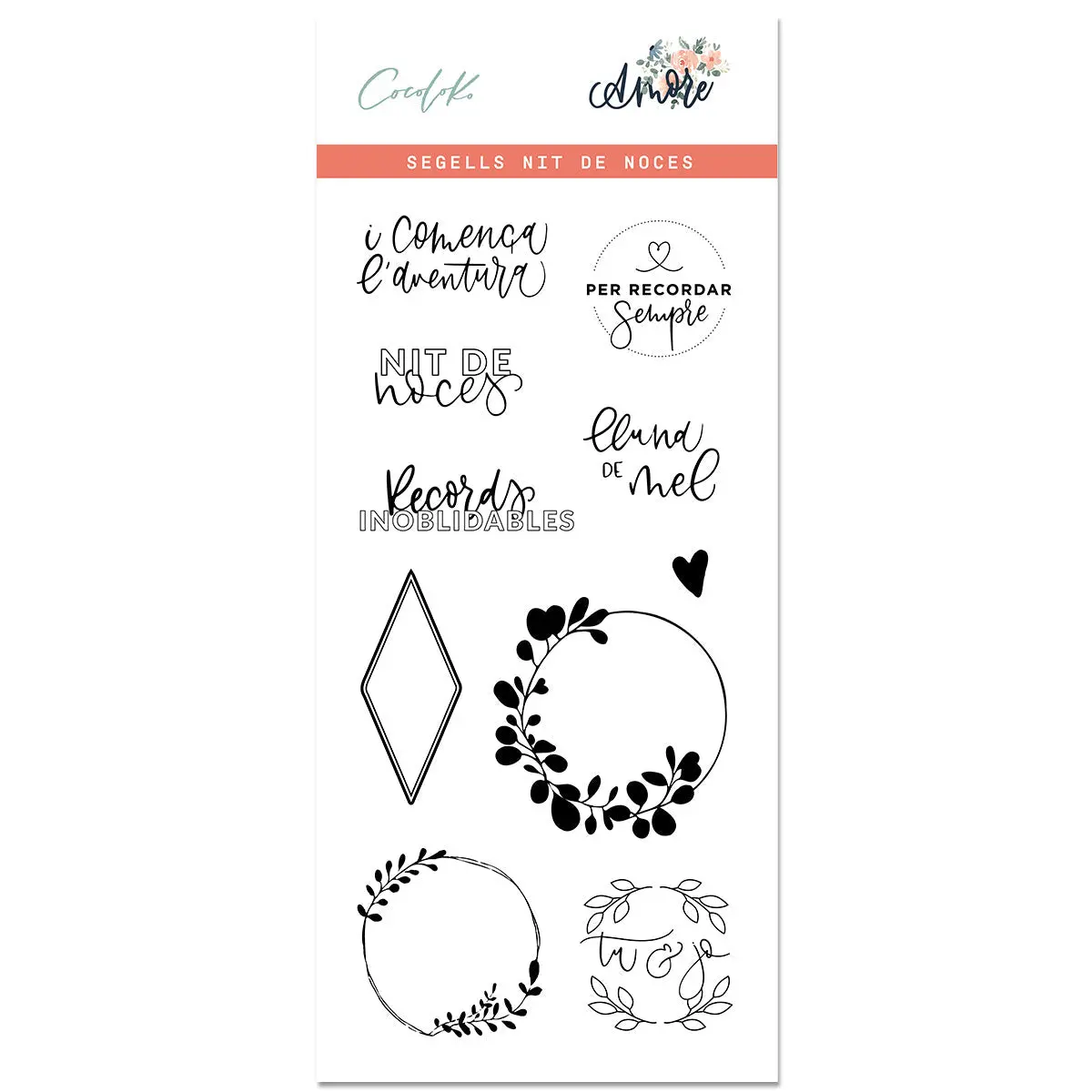 Sellos De Scrapbooking Nit De Noces 1