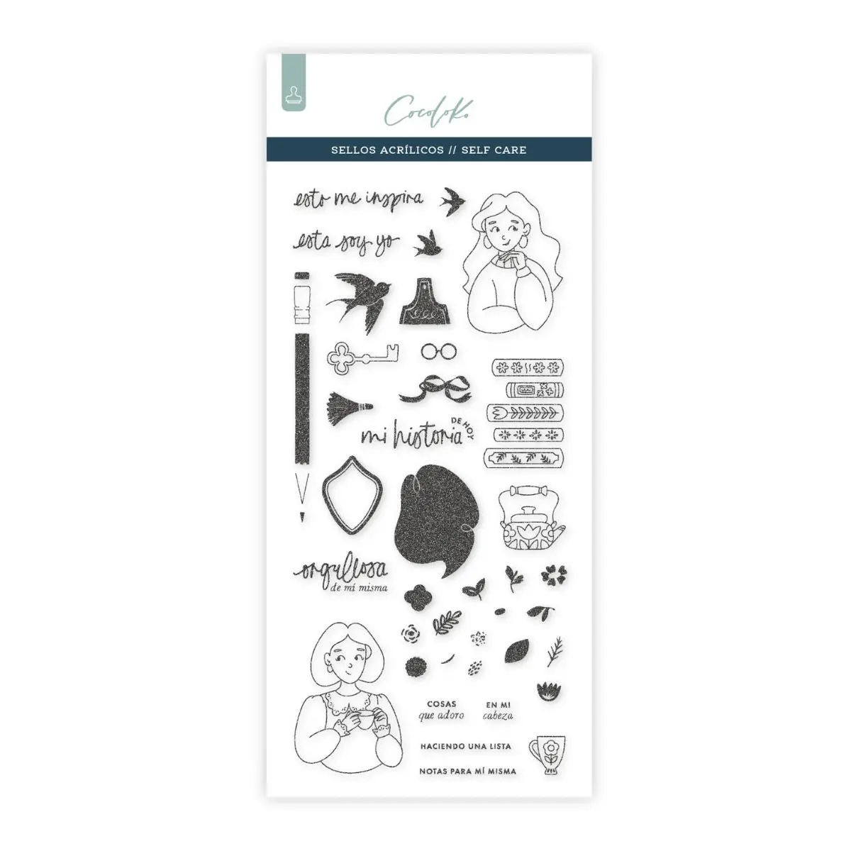Sellos De Scrapbooking Self·Care - Castellano 1