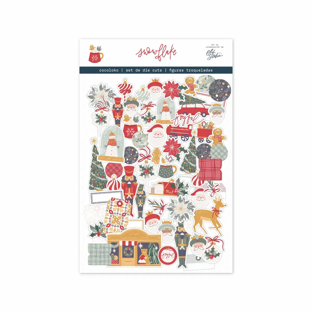 Set De Die Cuts Snowflake 1
