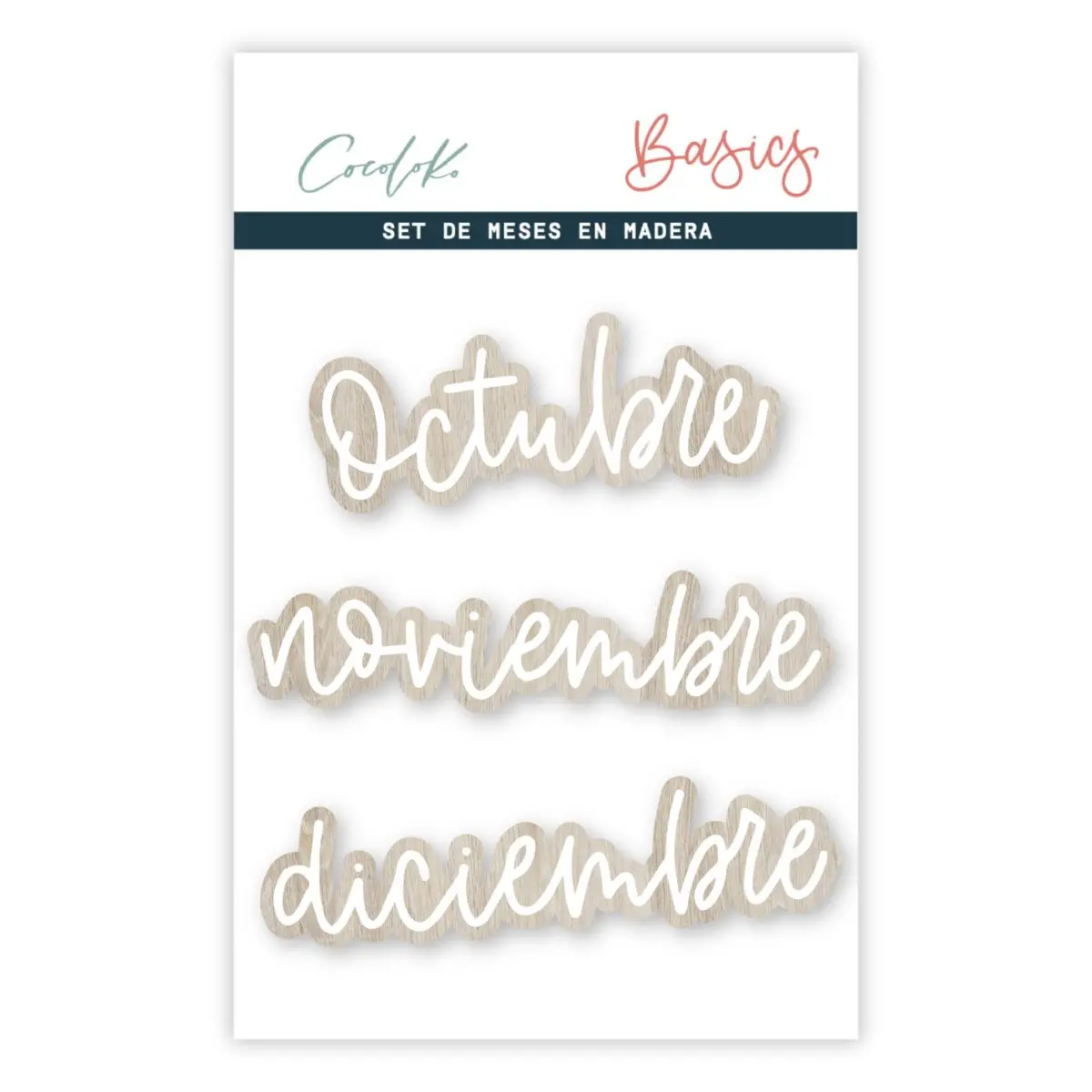 Set De Maderas Meses Otoño Sunset 1