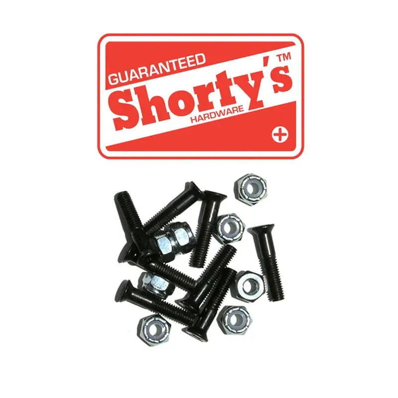 Shorty's 1-1/4" Phillips Skateboard Hardware 1