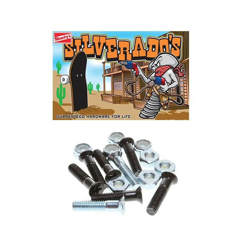 Shorty's 1-1/4" Silverados Phillips Skateboard Hardware 1