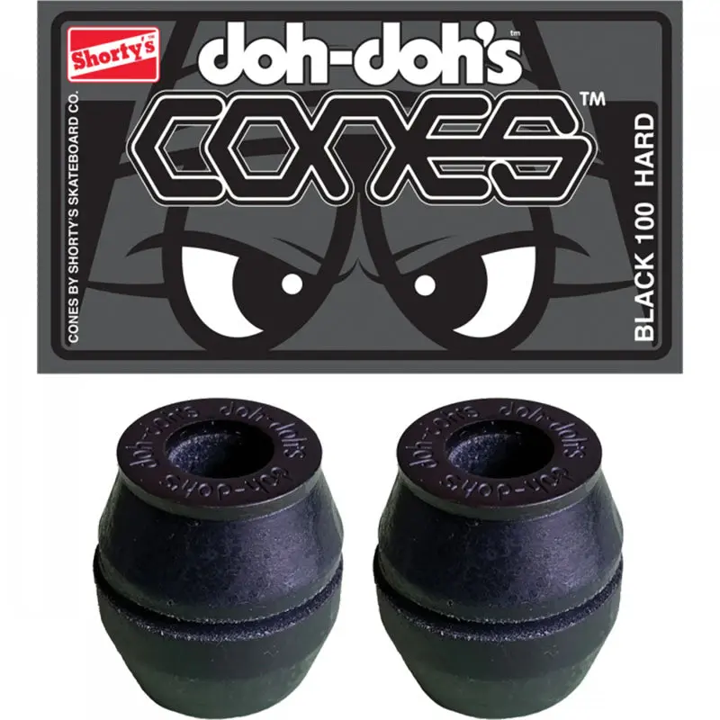 Shorty's 100 Hard Doh Dohs Black Skateboard Bushings 1