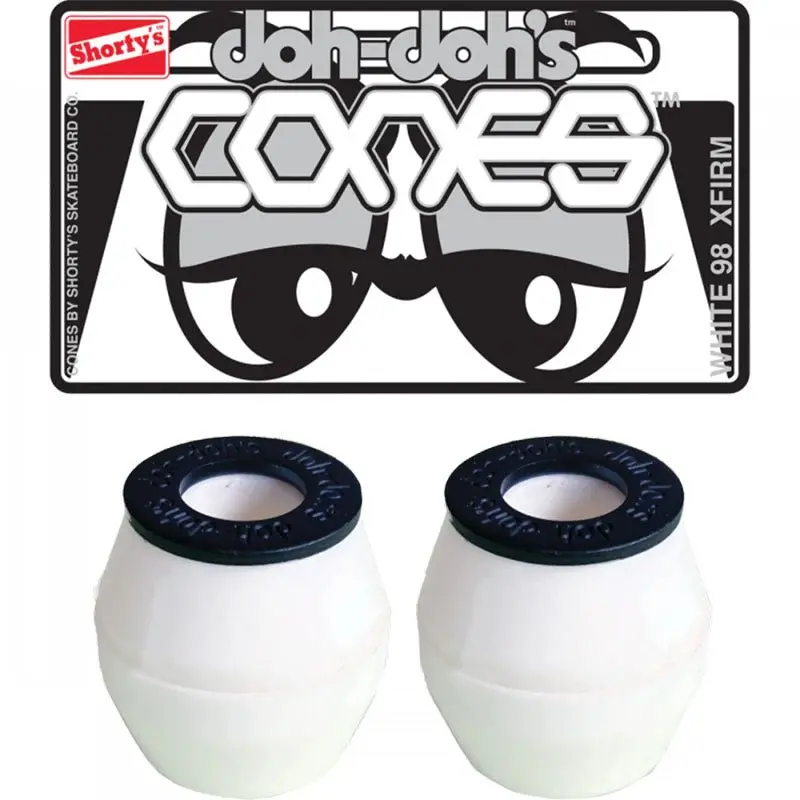 Shorty's 98 X-Firm Doh Dohs White Skateboard Bushings 1