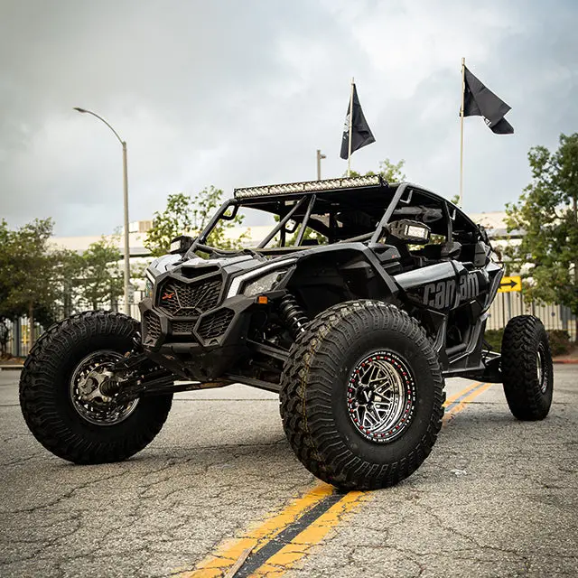V-13 Beadlock Utv Wheels Lightweight Billet Aluminum For Can Am Rzr Yxz 3