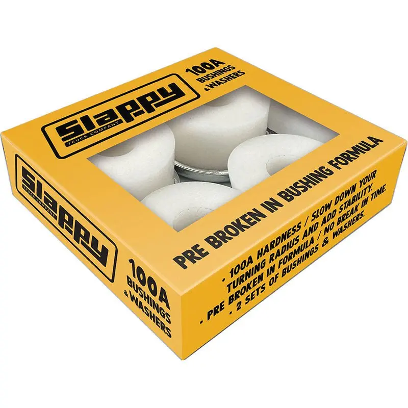 Slappy 100A White Standard Bushings/Washers Set 2Pr 1