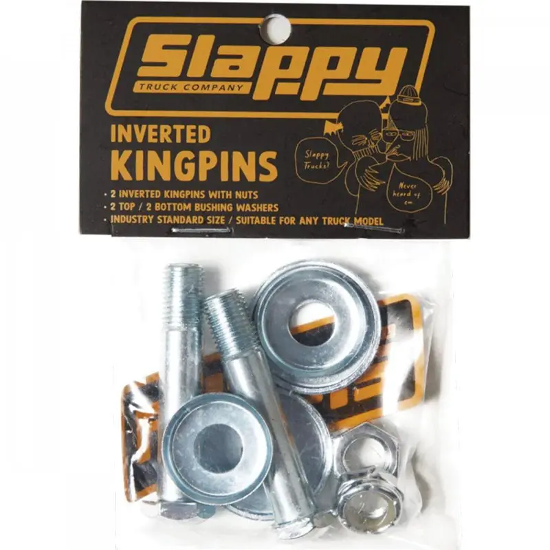 Slappy Inverted Solid Standerd Polished Kingpins 2Pk 1