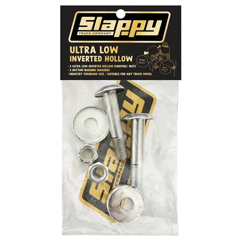 Slappy Trucks Ultra Low Inverted Hollow Kingpins 2Pk 1